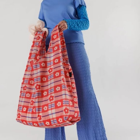 NWT *BAGGU x Sandy Liang Reusable BIG Shopper Bag* - Picture 1 of 3
